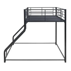 Bellemave Metal Floor Bunk Bed, Twin XL over Queen - Bellemave