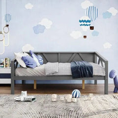 Bellemave® Minimalism Style Wood Daybed with Support - Bellemave
