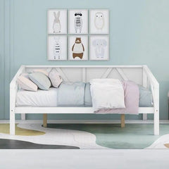 Bellemave® Minimalism Style Wood Daybed with Support - Bellemave