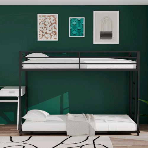Bellemave Minimalism Twin-Size Metal Bunk Bed - Bellemave