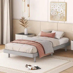 Bellemave Modern Design Twin Size Floating Platform Bed Frame - Bellemave