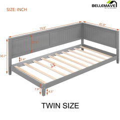 Bellemave® Modern Minimalism Wooded Daybed - Bellemave