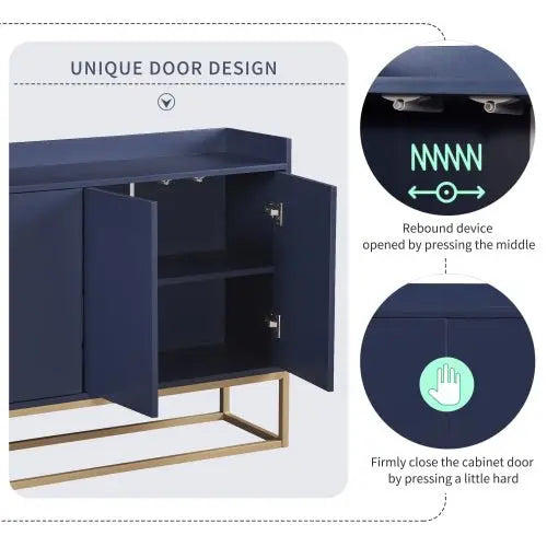 Bellemave Modern Sideboard（Navy） - Bellemave