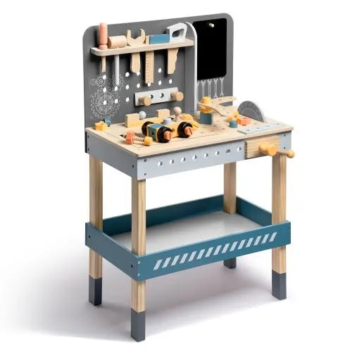 Bellemave Modern Wooden Workbench with Blackboard for Kids（Free shipping） - Bellemave