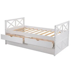 Bellemave Multi-Functional Daybed with Drawers and Trundle - Bellemave