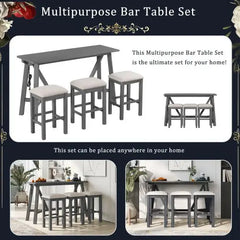 Bellemave Multifunctional home kitchen table set - Bellemave