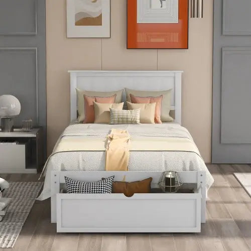 Bellemave Platform Bed with Under-bed Drawers - Bellemave