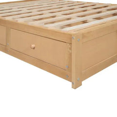 Bellemave Platform Bed with Underneath Storage and 2 Drawers - Bellemave