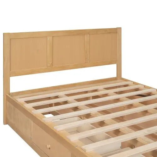 Bellemave® Platform Bed with Underneath Storage and 2 Drawers - Bellemave