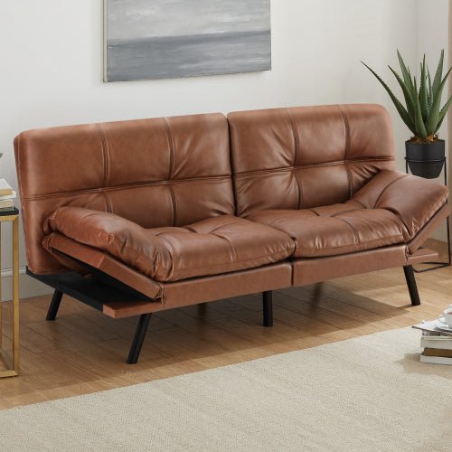Bellemave PU Leather Futon Sofa Bed - Bellemave