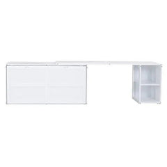 Bellemave® Queen Size Murphy Bed with Rotable Desk - Bellemave