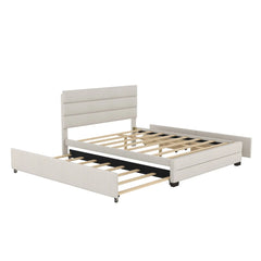 Bellemave Queen Upholstered Platform Bed - Bellemave