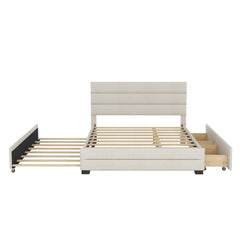 Bellemave Queen Upholstered Platform Bed - Bellemave