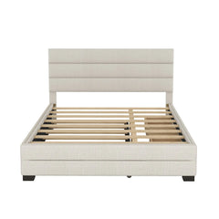 Bellemave Queen Upholstered Platform Bed - Bellemave