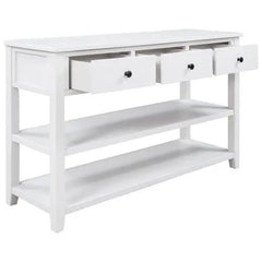 Bellemave® Retro Design Console Table(Antique White) - Bellemave