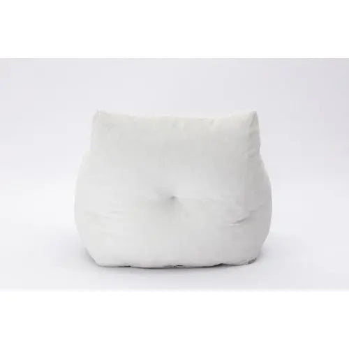 Bellemave Soft Cotton Linen Fabric Bean Bag Chair Filled With Memory Sponge - Bellemave