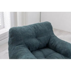 Bellemave Soft Tufted Foam Bean Bag Chair With Teddy Fabric - Bellemave