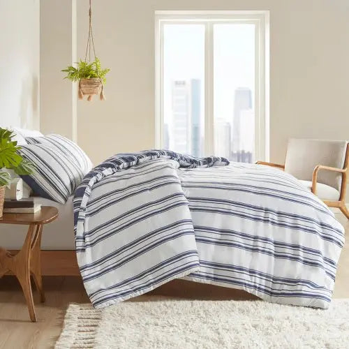 Bellemave Striped Reversible Comforter set(Free shipping) - Bellemave