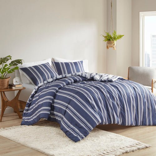 Bellemave Striped Reversible Comforter set(Free shipping) - Bellemave