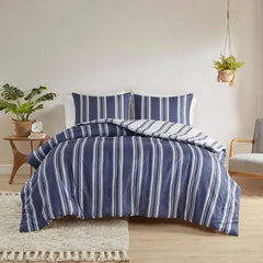 Bellemave Striped Reversible Comforter set(Free shipping) - Bellemave