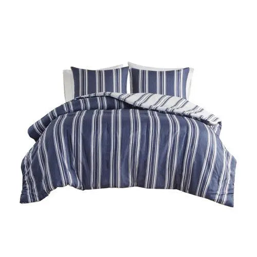 Bellemave Striped Reversible Comforter set(Free shipping) - Bellemave