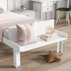 Bellemave Twin Bed with Footboard Bench - Bellemave