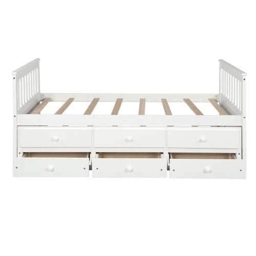 Bellemave Twin Daybed with Trundle Bed and Storage Drawers - Bellemave
