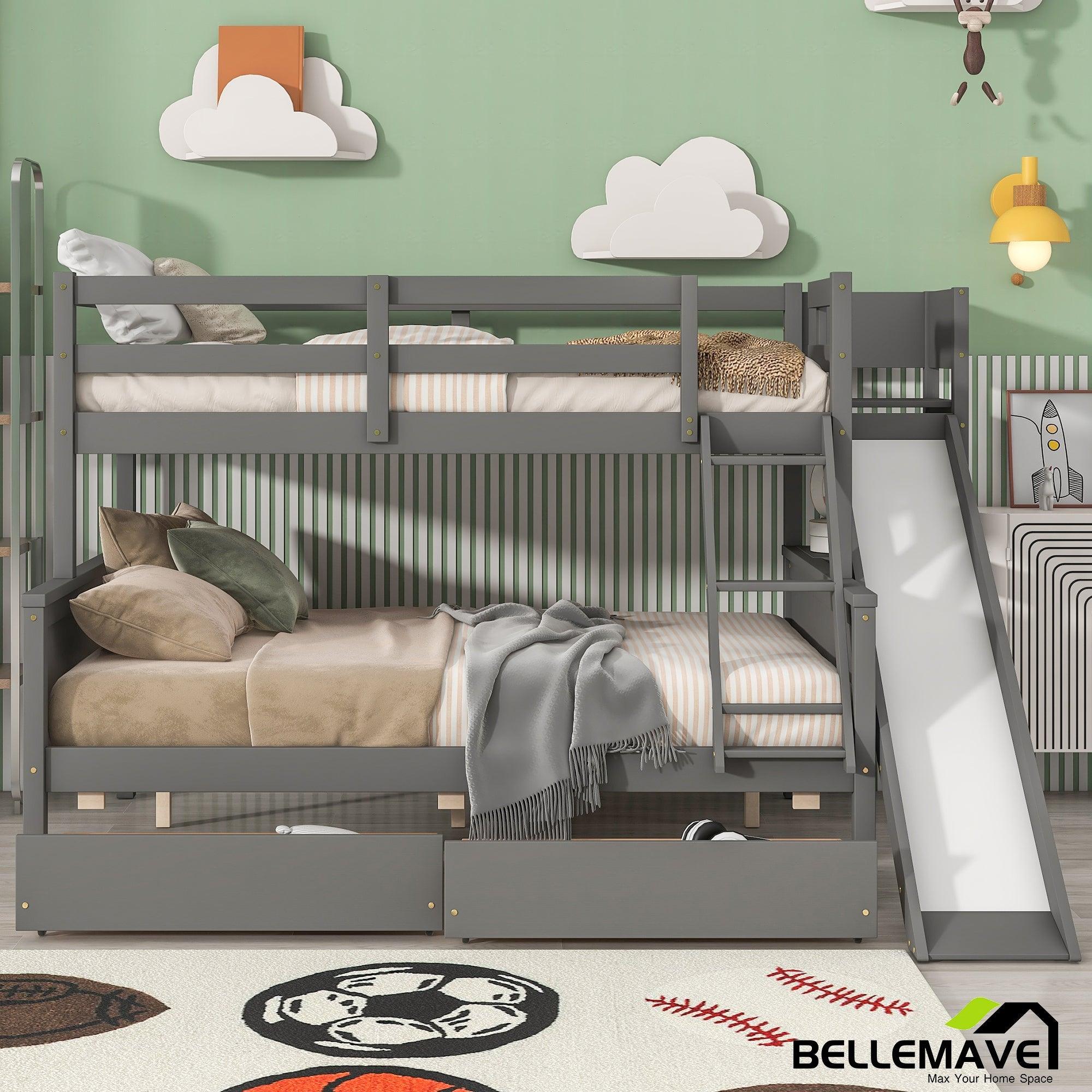 Bellemave Twin over Full Bunk Bed - Bellemave
