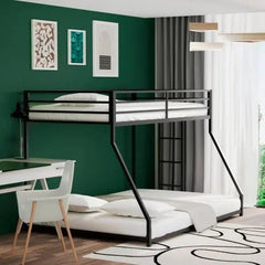 Bellemave® Twin over Full Metal Bunk Bed - Bellemave