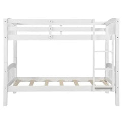 Bellemave Twin Over Twin Bunk Bed with Ladder - Bellemave