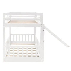 Bellemave® Twin Size Bunk Bed with Slide and Ladder - Bellemave