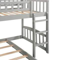 Bellemave® Twin Size Bunk Bed with Stairs and Slide - Bellemave