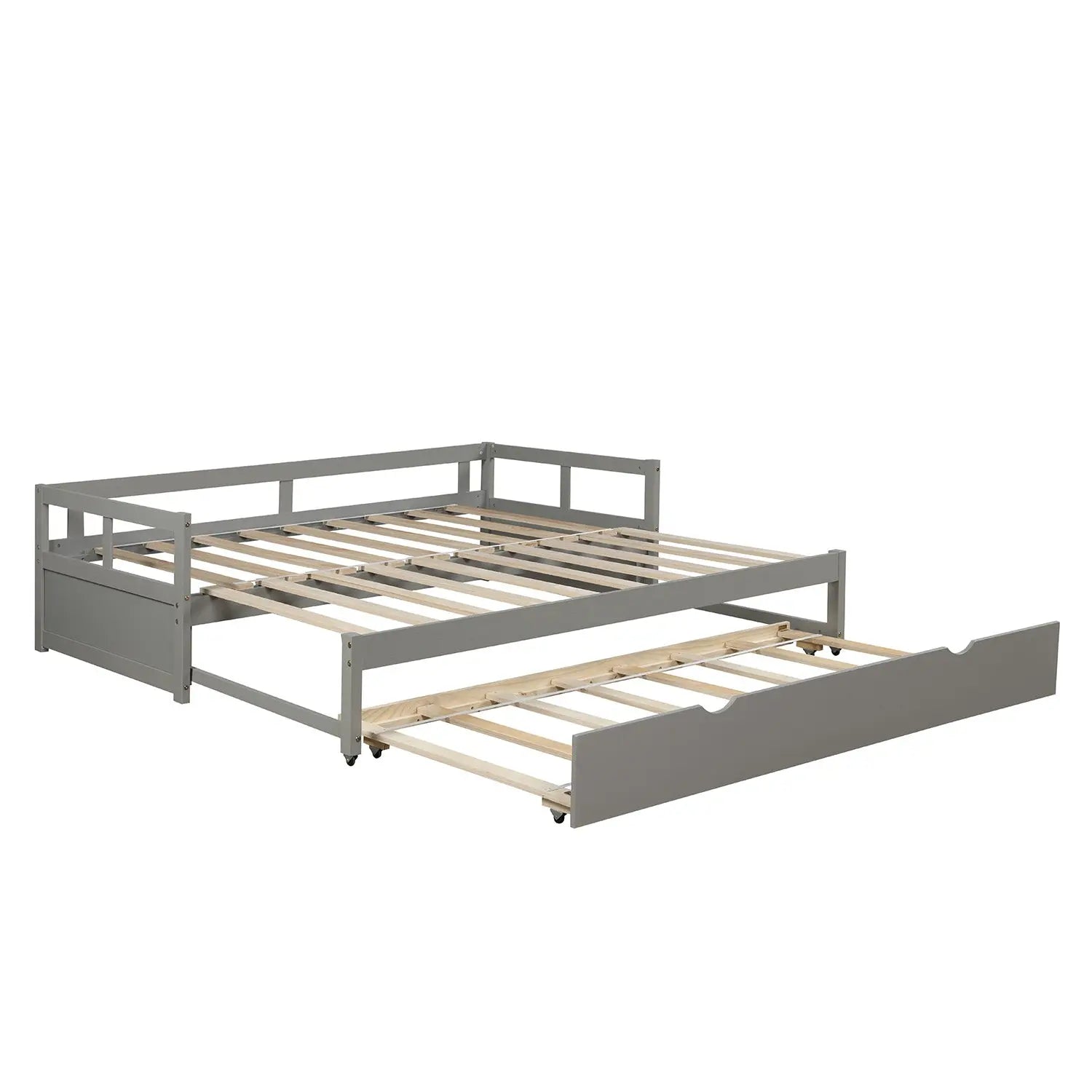 Bellemave® Twin Size Extending Daybed with Trundle - Bellemave