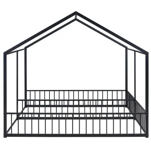 Bellemave® Twin Size Floor House Beds with Two Shared Bed - Bellemave