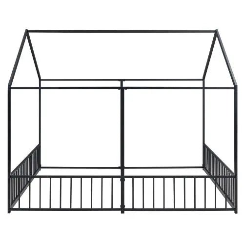 Bellemave® Twin Size Floor House Beds with Two Shared Bed - Bellemave