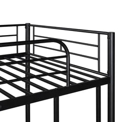 Bellemave® Twin Size Metal Bunk Bed with Trundle Bed - Bellemave