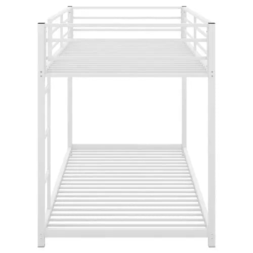 Bellemave® Twin Size Metal Floor Bunk Bed - Bellemave