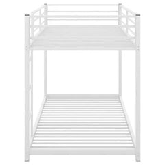 Bellemave® Twin Size Metal Floor Bunk Bed - Bellemave