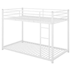 Bellemave® Twin Size Metal Floor Bunk Bed - Bellemave