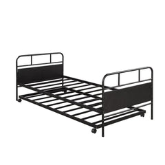 Bellemave® Twin Size Metal Platform Bed Frame with Trundle - Bellemave