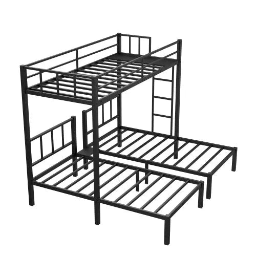 Bellemave Twin Size Metal Triple Bunk Bed - Bellemave