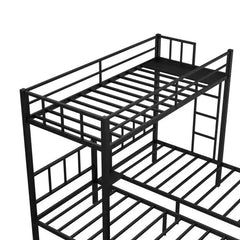 Bellemave Twin Size Metal Triple Bunk Bed - Bellemave