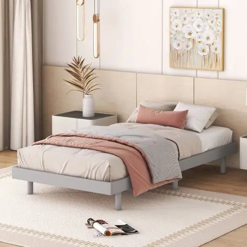 Bellemave® Twin Size Modern Design Floating Platform Bed Frame - Bellemave