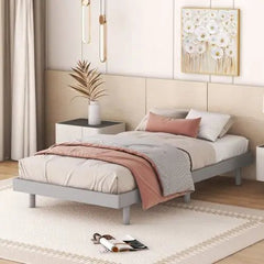 Bellemave® Twin Size Modern Design Floating Platform Bed Frame - Bellemave
