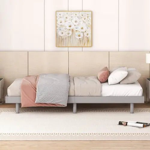 Bellemave® Twin Size Modern Design Floating Platform Bed Frame - Bellemave