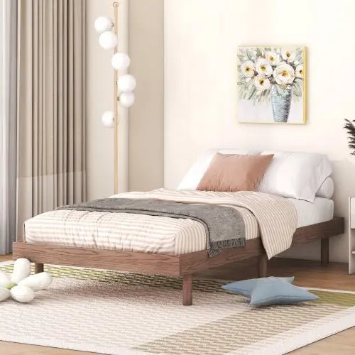 Bellemave® Twin Size Modern Design Floating Platform Bed Frame - Bellemave