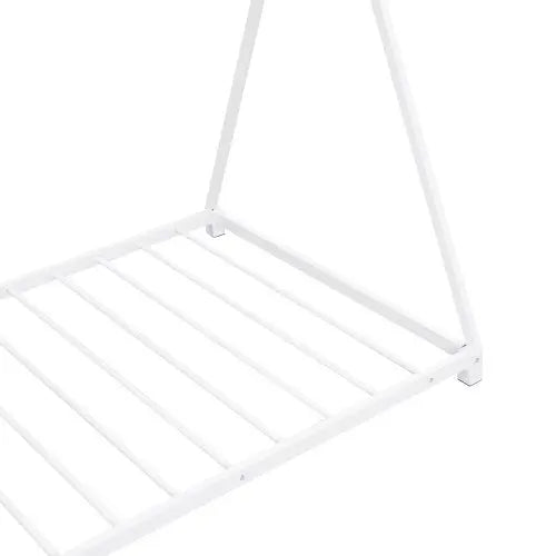 Bellemave® Twin Size Montessori Triangle Metal Floor Bed - Bellemave