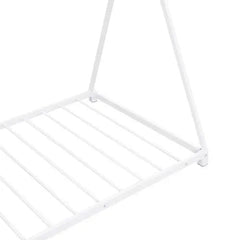 Bellemave® Twin Size Montessori Triangle Metal Floor Bed - Bellemave