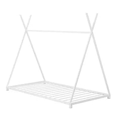 Bellemave® Twin Size Montessori Triangle Metal Floor Bed - Bellemave