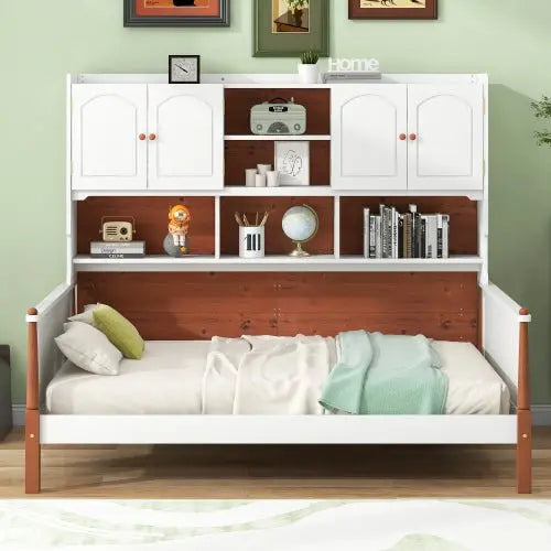 Bellemave Twin Size Platform Bed with Multiple Storage - Bellemave